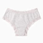 Трусы женские цвет серый, размер 48 (XL) - фото 23513752