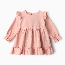 Платье Крошка Я "Одуванчики", рост 86-92, розовый