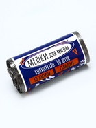 Мешки для мусора в рулоне UpakLand 30 л, черные, ПНД, толщина 5 мкм, 50 шт. - Фото 2