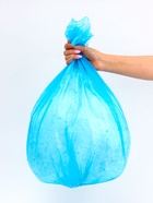 Мешки для мусора в рулоне UpakLand 60 л, голубые, 60×80 см, ПНД, толщина 15 мкм, 20 шт. - Фото 6