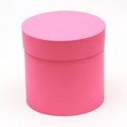 Набор круглых коробок 5в1 «Краски», розовый, 25×25×25 - 19×19×19 см - Фото 4