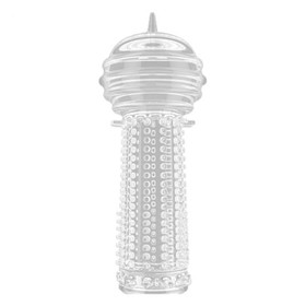 Насадка на пенис массажная с усиками, мягкая, силикон, прозрачный  (артикул 9866506)  большой выбор товаров оптом и в розницу по низким ценам с доставкой