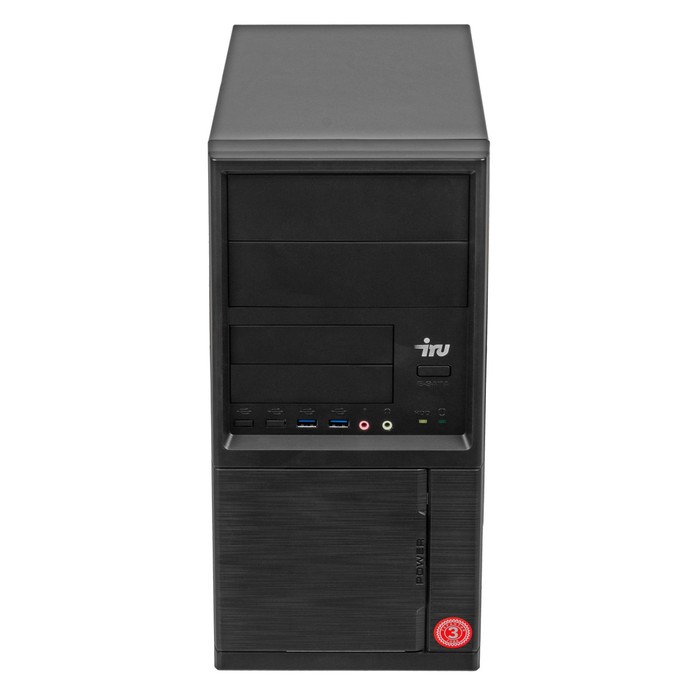 ПК IRU Office 312 MT PG G5420 (3.8) 4Gb SSD120Gb UHDG 610 Free DOS GbitEth 400W черный (1504   10045 - фото 51485880