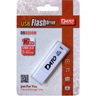 Флеш Диск Dato 16GB DB8001 DB8001W-16G USB2.0 белый - фото 51485899