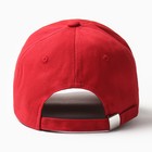 Кепка женская MINAKU Heart, красная, размер 54-56 9855557