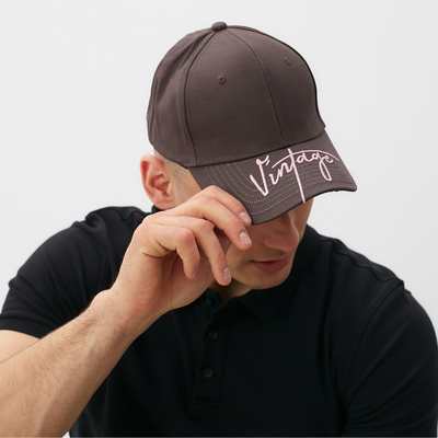 Кепка MINAKU «Винтаж», коричневый, размер 56-58
