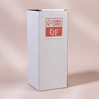 Органайзер для хранения ватных палочек и дисков «BAMBOO», с крышкой, 2 съёмные секции, 7 × 18,5 см, в картонной коробке, цвет прозрачный - Фото 8