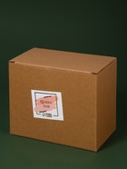 Органайзер для ватных палочек и дисков BAMBOO, с крышкой, 15.5×8.5×12 см, прозрачный, коричневый - Фото 7