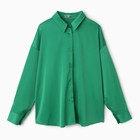 Рубашка женская, цвет зелёный, размер S (42) - фото 320911067