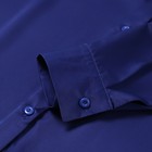 Рубашка женская, цвет синий, размер S (42) - Фото 4