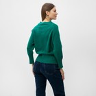 Джемпер женский, цвет зелёный, размер ONE SIZE (44-48) - Фото 2