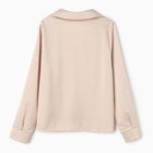 Блузка женская, цвет бежевый, размер ONE SIZE (42-46) - фото 51655588