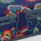 Шкатулка для рукоделия и шитья «Цветочная мозаика», хранение ниток, иголок, мелочи, 18×12×9.5 см - Фото 4