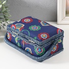 Шкатулка для рукоделия и шитья «Цветочная мозаика», хранение ниток, иголок, мелочи, 18×12×9.5 см - Фото 6