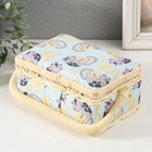 Шкатулка для рукоделия и шитья «Котята на клубках», хранение ниток, иголок, мелочи, 18×12×9.5 см - Фото 6