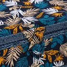 Шкатулка для рукоделия и шитья «Лесные веточки на синем», хранение ниток, иголок, мелочи, 24×16×11 см - Фото 4