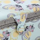 Шкатулка для рукоделия и шитья «Котята на клубка×», хранение ниток, иголок, мелочи, 20×20×11 см - Фото 4