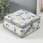 Шкатулка для рукоделия и шитья «Котята на клубка×», хранение ниток, иголок, мелочи, 20×20×11 см - Фото 7