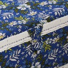 Шкатулка для рукоделия "Полевые цветы на синем" 19х26х14,5 см - фото 7856711