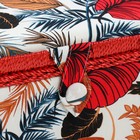 Шкатулка для рукоделия "Тропические листья" 19х26х14,5 см - Фото 2