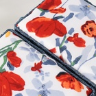 Шкатулка для рукоделия и шитья «Летние цветы на белом», хранение ниток, иголок, мелочи, 19×26×14.5 см - Фото 4