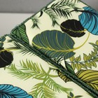 Шкатулка для рукоделия "Тропические листья на зелёном" 19х26х14,5 см - Фото 2