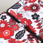 Шкатулка для рукоделия и шитья «Народный цветочный узор», хранение ниток, иголок, мелочи, 19×26×14.5 см - Фото 4