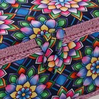 Шкатулка для рукоделия "Цветы калейдоскопа" 19х26х14,5 см - Фото 2