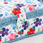 Шкатулка для рукоделия и шитья «Цветение на белом», хранение ниток, иголок, мелочи, 18×12×9.5 см - Фото 4