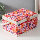 Шкатулка для рукоделия и шитья «Японский сад», хранение ниток, иголок, мелочи, 19×26×14.5 см - Фото 3