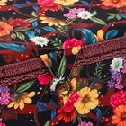 Шкатулка для рукоделия и шитья «Цветочный сад в ночи», хранение ниток, иголок, мелочи, 19×26×14.5 см - Фото 4