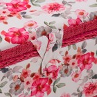 Шкатулка для рукоделия "Розовые цветы" 19х26х14,5 см - Фото 2