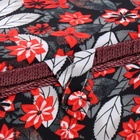 Шкатулка для рукоделия и шитья «Пуансеттия на чёрном», хранение ниток, иголок, мелочи, 19×26×14.5 см - Фото 4