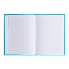 Записная книжка А6, 64 листа в клетку "Бабочка", твёрдая обложка, матовая ламинация, выборочный лак с блёстками, блок 60 г/м2 - Фото 3