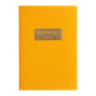 Блокнот А5-, 48 листов, Mango, обложка мелованный картон, ламинация soft-touch, тиснение фольгой, блок 60г/м2 - Фото 1