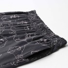 Комплект домашний женский (футболка, брюки), цвет графит, размер 44 (S) - фото 23249757