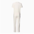 Комплект домашний женский (футболка, брюки), цвет молочный, размер 44 (S) - фото 23249772