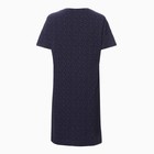 Ночная сорочка женская, цвет синий, размер 50 (XL) - Фото 8