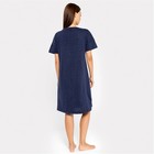 Ночная сорочка женская, цвет синий, размер 50 (XL) - Фото 3