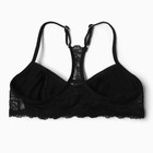 Бюстье для девочек, цвет чёрный, рост 158-164 см - фото 25279761