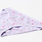 Комплект для девочек (майка, трусы), цвет лавандовый, рост 128-134 см 10139151