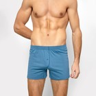 Трусы мужские шорты, цвет синиий, размер 48 (M) - фото 26504381