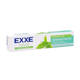 Зубная паста EXXE natural "Зелёный чай", 75 мл 10122177