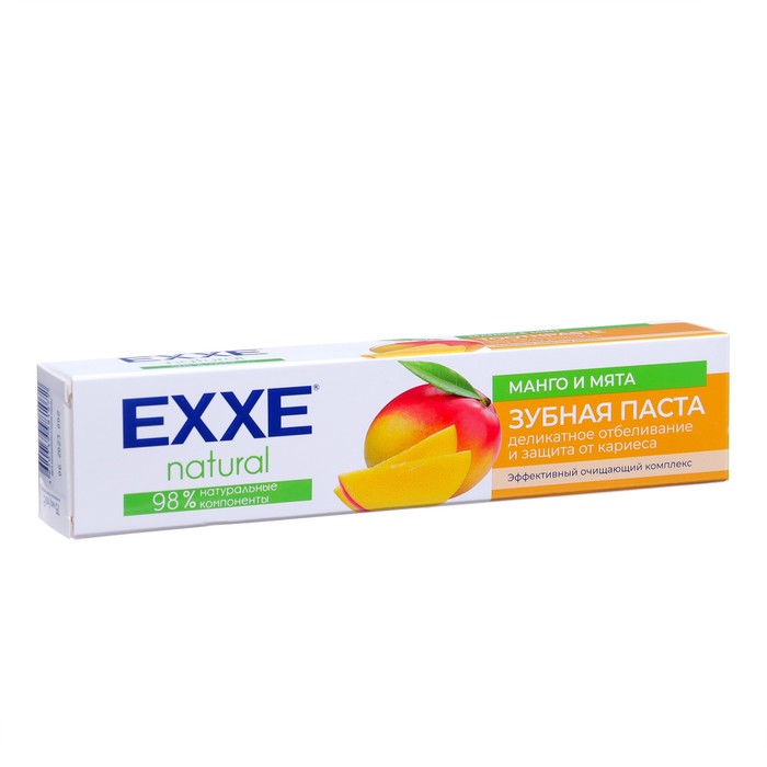 Зубная паста EXXE natural "Манго и мята", 75 мл - Фото 1