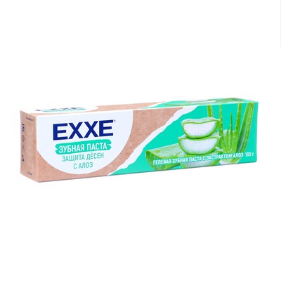 Зубная паста EXXE "Защита дёсен" с алоэ, 100 г