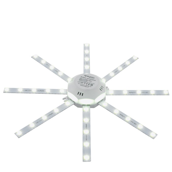 Комплект светодиодных линеек для светильника «Звёздочка» 16Вт 1200Лм 4000К IP30 d220 мм
