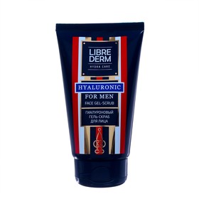 Гиалуроновый гель-скраб LIBREDERM FOR MEN для лица, 150 мл 10136242