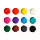 Краски пальчиковые набор 12 цветов по 40 мл Calligrata от 1 года - фото 9897755