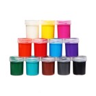 Краски пальчиковые набор 12 цветов по 40 мл Calligrata от 1 года - Фото 5