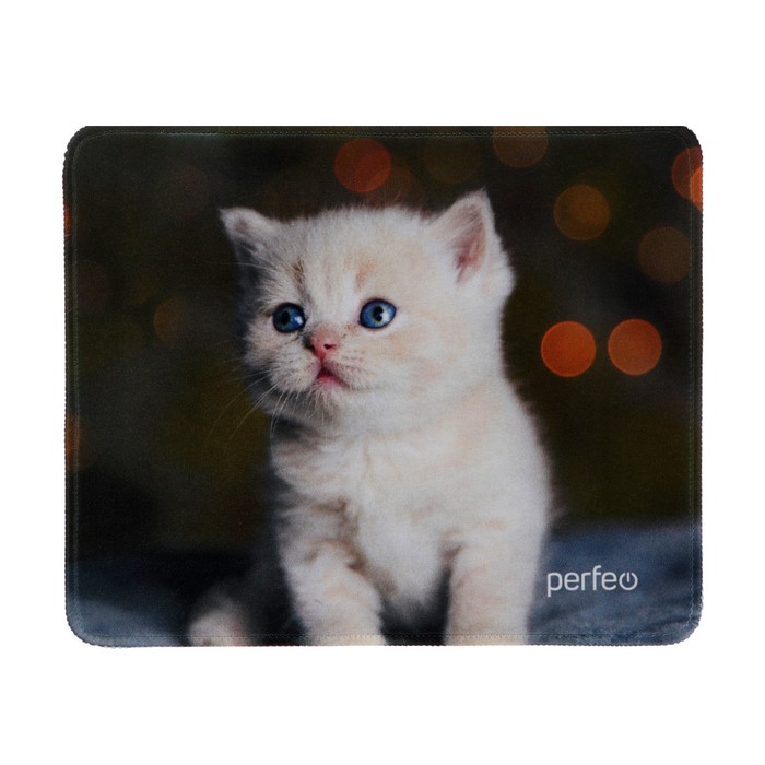 Коврик для мыши Perfeo Cat рис.17, 240x200x2 мм - Фото 1